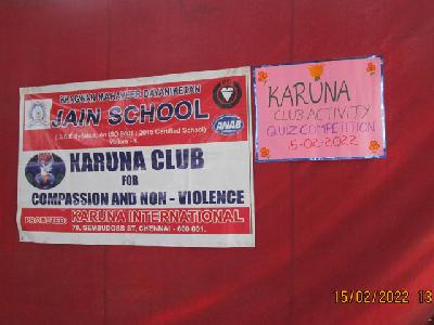 Karuna Club Activity (Quiz Competition)
