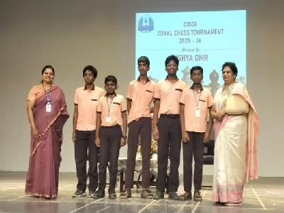 CISCE CHESS ZONAL LEVEL, 2025