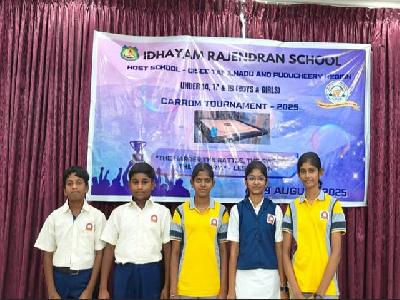 CISCE REGIONAL LEVEL CARROM COMPETITION, 2025