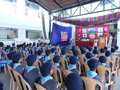 INAUGRATION OF SCOUTS & GUIDES